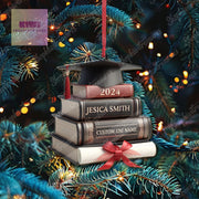 Class Of 2025 Christmas 2D FLAT Ornament, Graduation 2025 Gift, Xmas Gift, Custom Ornament Decor, Graduation Ornament, Grad Gift, Keepsake