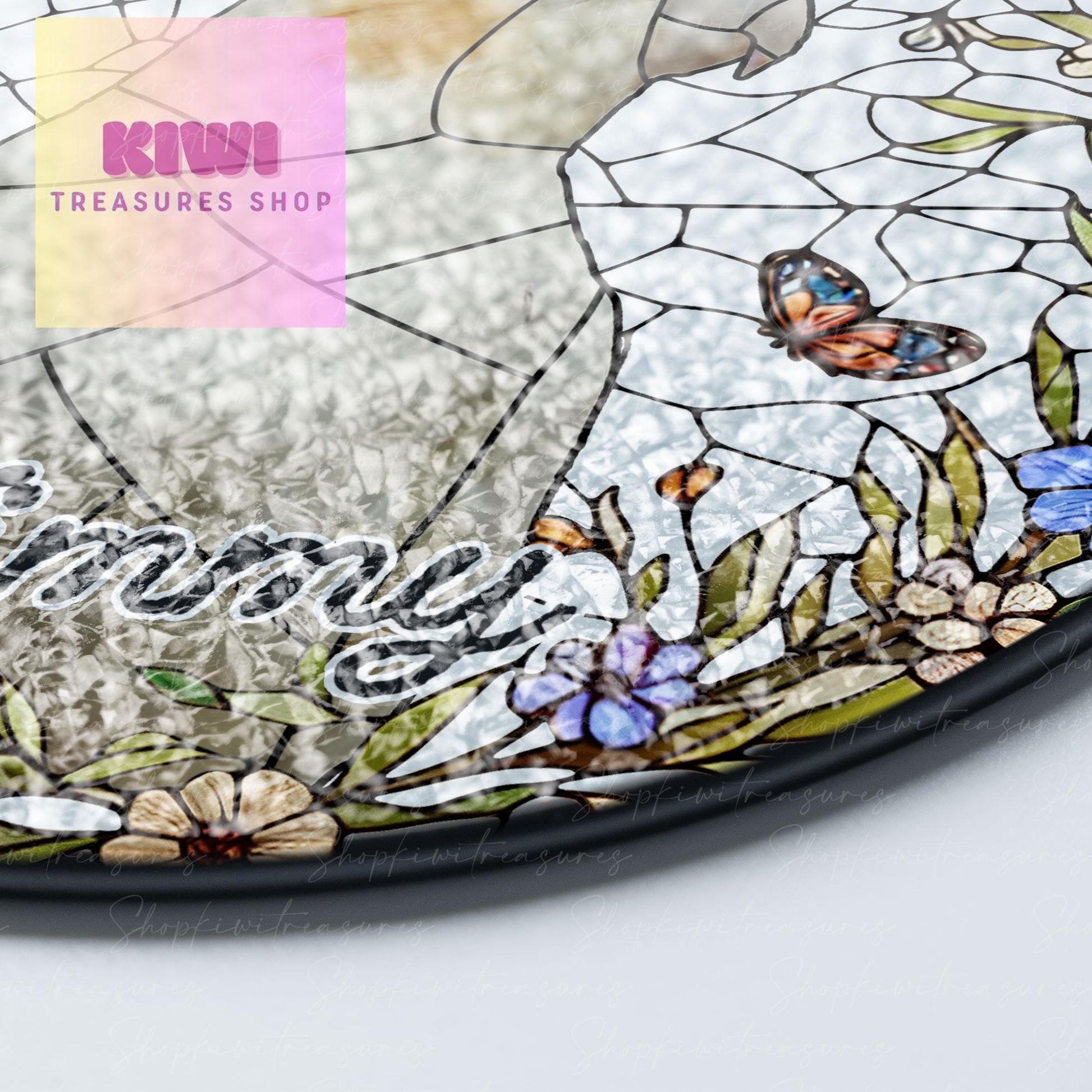 Custom Cockatiel Glass Suncatcher, Cockatiel Glass Memorial, Custom Cockatiel Portrait from Photo, Sympathy Gifts, glass bird suncatcher