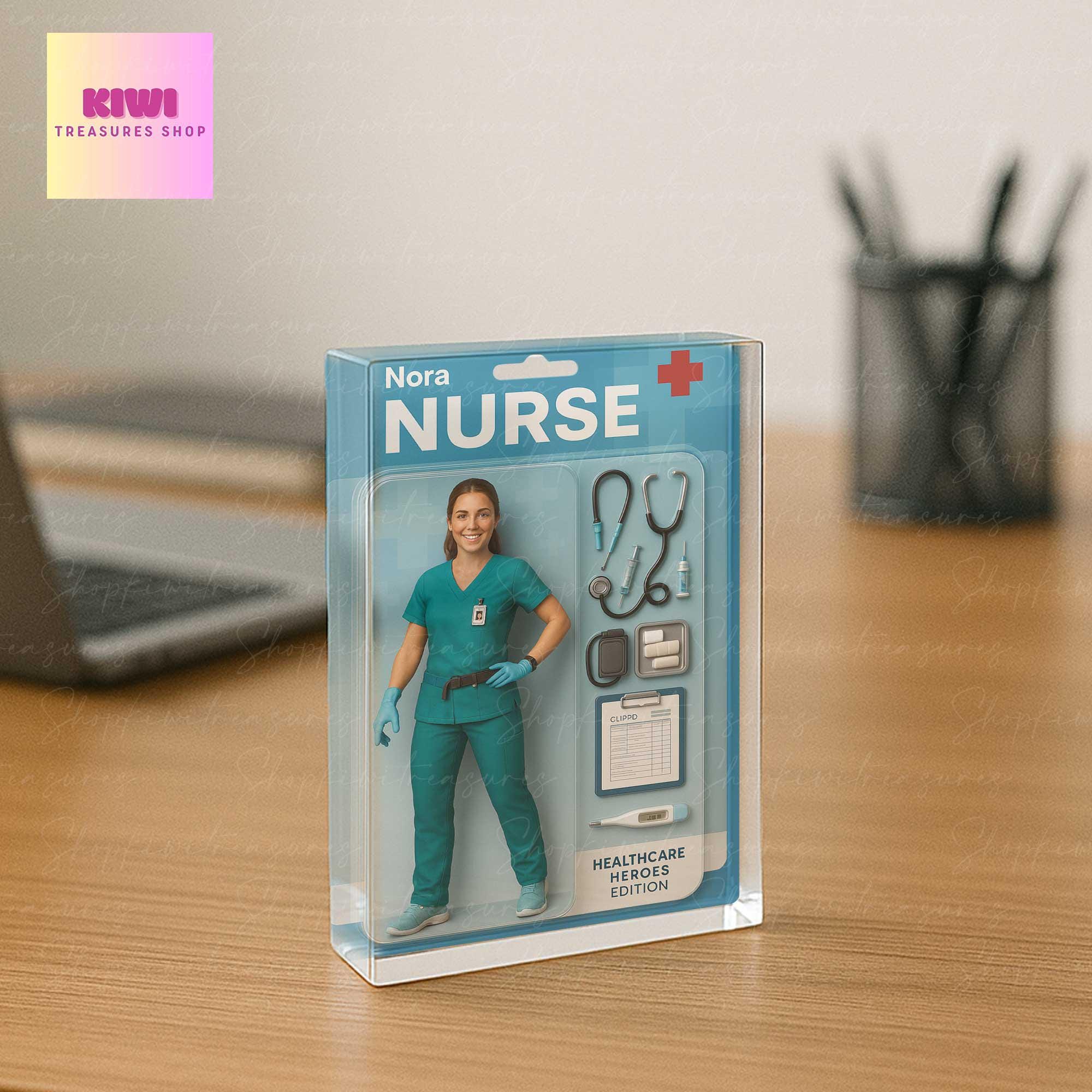 Custom Difference Maker Nurse Acrylic Block – Personalized Nurse Gift – Nurse Week Gift – Retirement Nurse Keepsake - Gift For Nurse