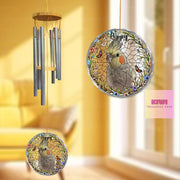 Custom Cockatiel Memorial Wind Chime | Personalized Pet Loss Gift for Bird Lovers | Rainbow Bridge Tribute | Parrot Remembrance Art
