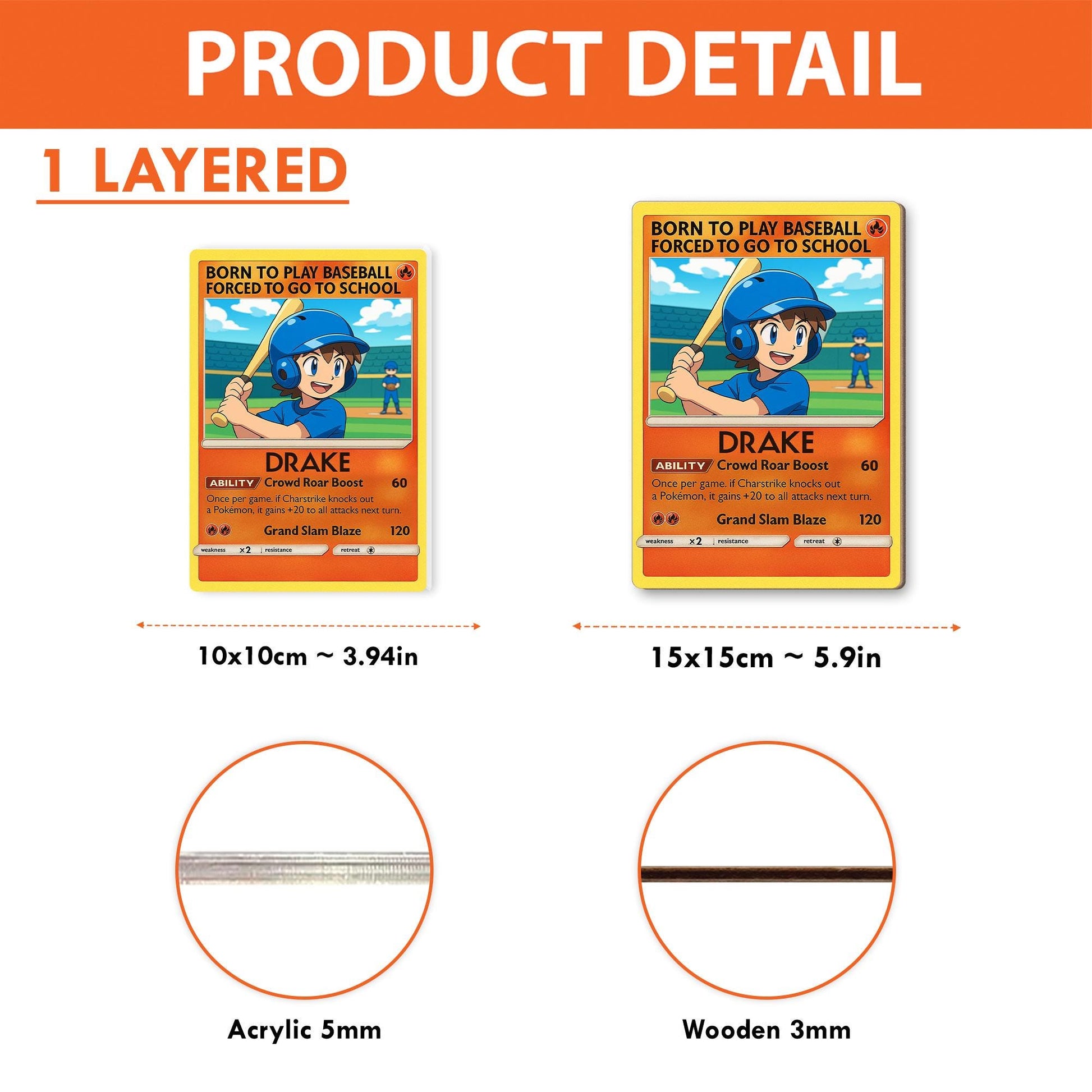 Custom Baseball Glass with Coaster – Anime Style Sipper Cup – Personalized Sports Trading Card Tumbler – Back to School Gift for Kids