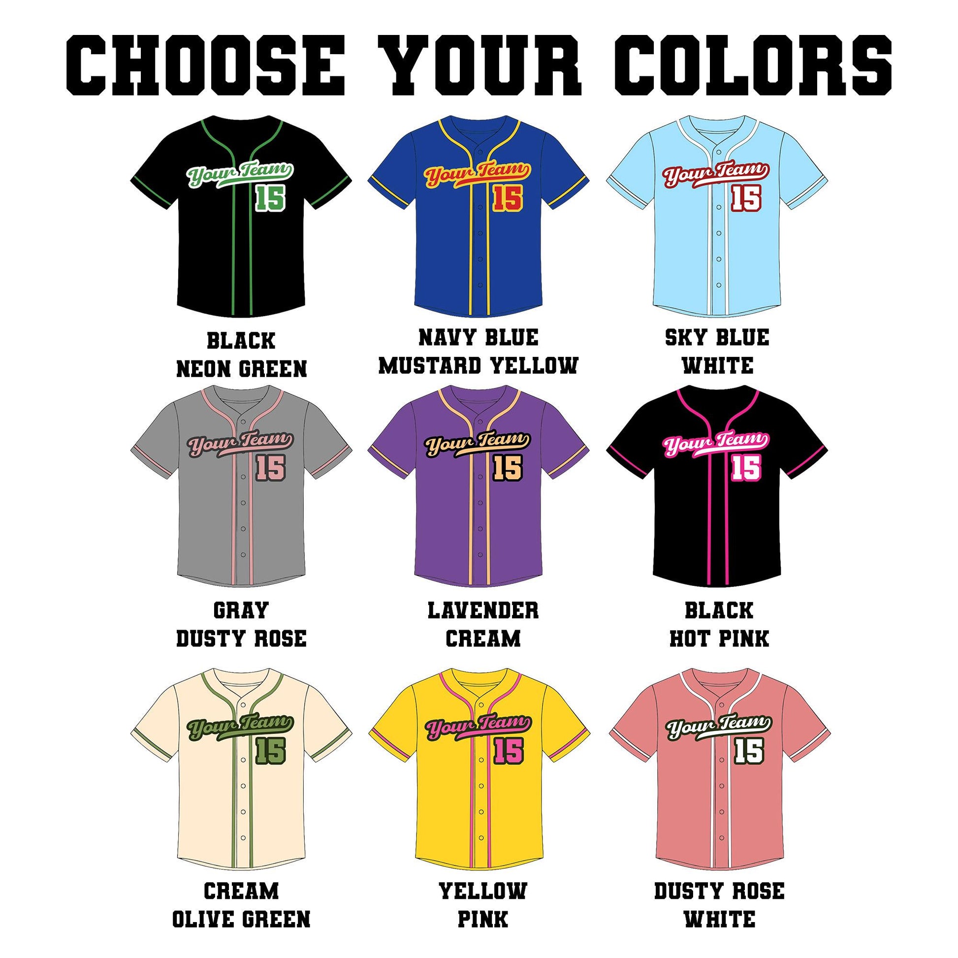 Custom Baseball Jersey with Name Tag – Personalized Team Shirt – Matching Mini Jersey Keychain – Sports Uniform Gift for Players & Fans