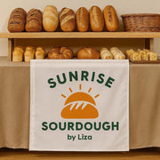 Custom Business Table Sign – Personalized Vendor Banner for Markets, Craft Fairs, Trade Shows & Small Business Branding