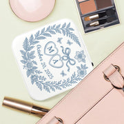 Custom Chinoiserie Jewelry Box, Personalized Wedding Gift, Monogram Keepsake Box, Bridesmaid Gift, Engagement Jewelry Organizer