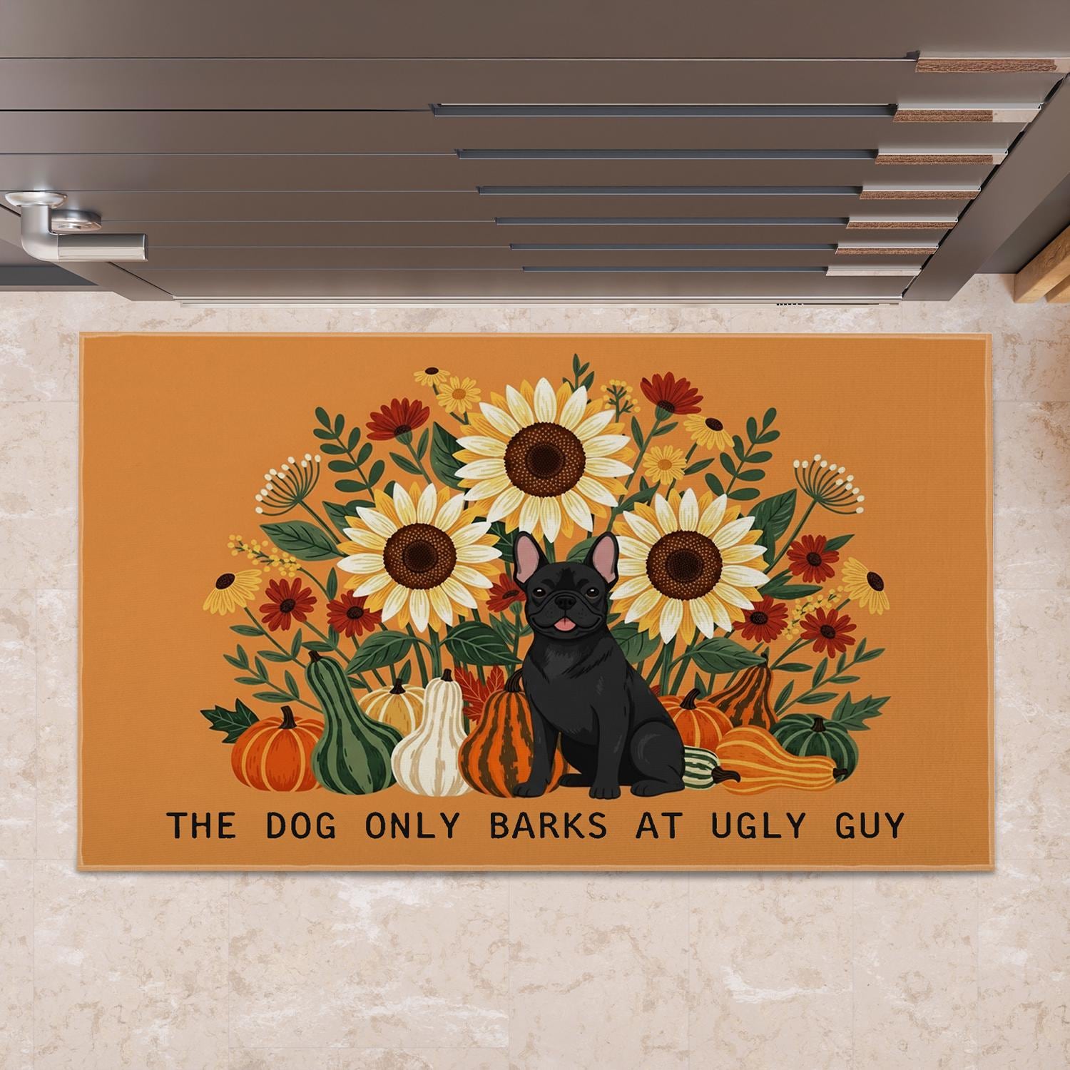 Custom Dog Breed Welcome Mat: Funny Fall Porch Decor
