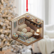 Personalized Crochet Room Ornament - Knitting Lover Gift, Yarn Enthusiast