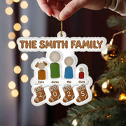 Personalized Family Christmas Ornament: Custom Acrylic Decoration