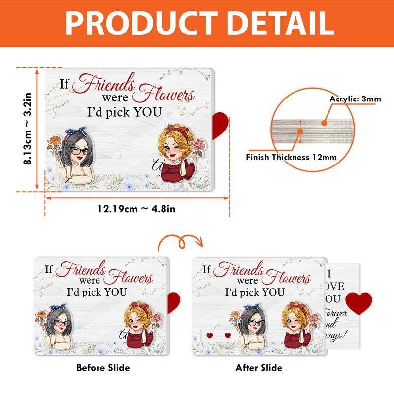 Custom New Dad Baby Reveal Acrylic Slide Ornament: Personalized Photo Keepsake image 5