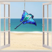 Stingray acrylic window hanging, Stingray Fish Acrylic Window Hangings, NOT suncatcher, Ocean Animal Ornament, Sea Home Decor