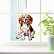 Beagles Acrylic Window Hangings, Beagles Home Decor, Beagle Gift, Gift For Dog Lover, Dog owners gift, NOT SUNCATCHER