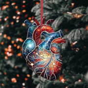 Aesthetic Anatomical Heart Christmas ornament, Doctor surgeon nurse, Medical student Gift, Heart Surgeon gift, Medical professional gift
