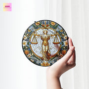 Scales of Justice GLASS Window Hanging,Glass suncatcher,  Lawyer Gift, Gift for Lawyer, Gift for Law Student,Law Student School