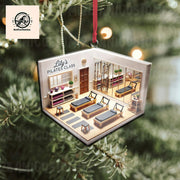 Personalized Pilates Teacher Ornament: 2D Acrylic Keepsake