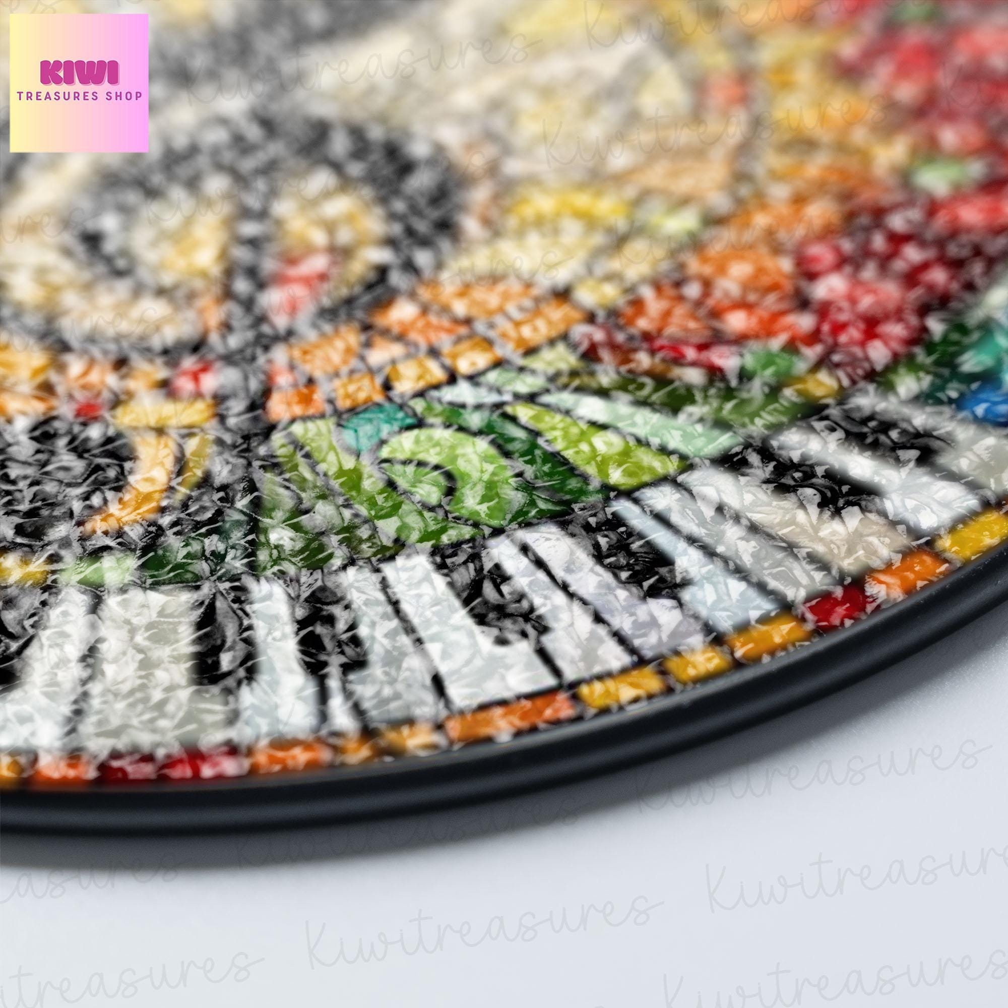Piano Keyboard GLASS Suncatcher Hanging Pianist gift Window hanging Suncatcher ornament gift for musical Teacher home decoration