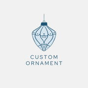 CUSTOM ornament, flat 2d ornament ( please contact us first before placing your order)