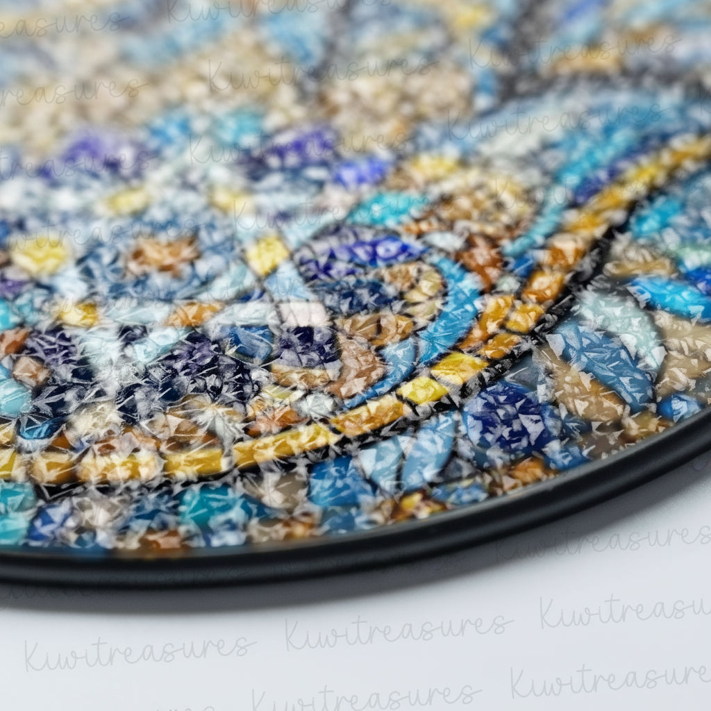 Hamsa Hand Star of David GLASS Suncatcher, Hanukkah Chanukah Suncatcher Ornament, Jerusalem spiritual window hanging, Jewish Festival