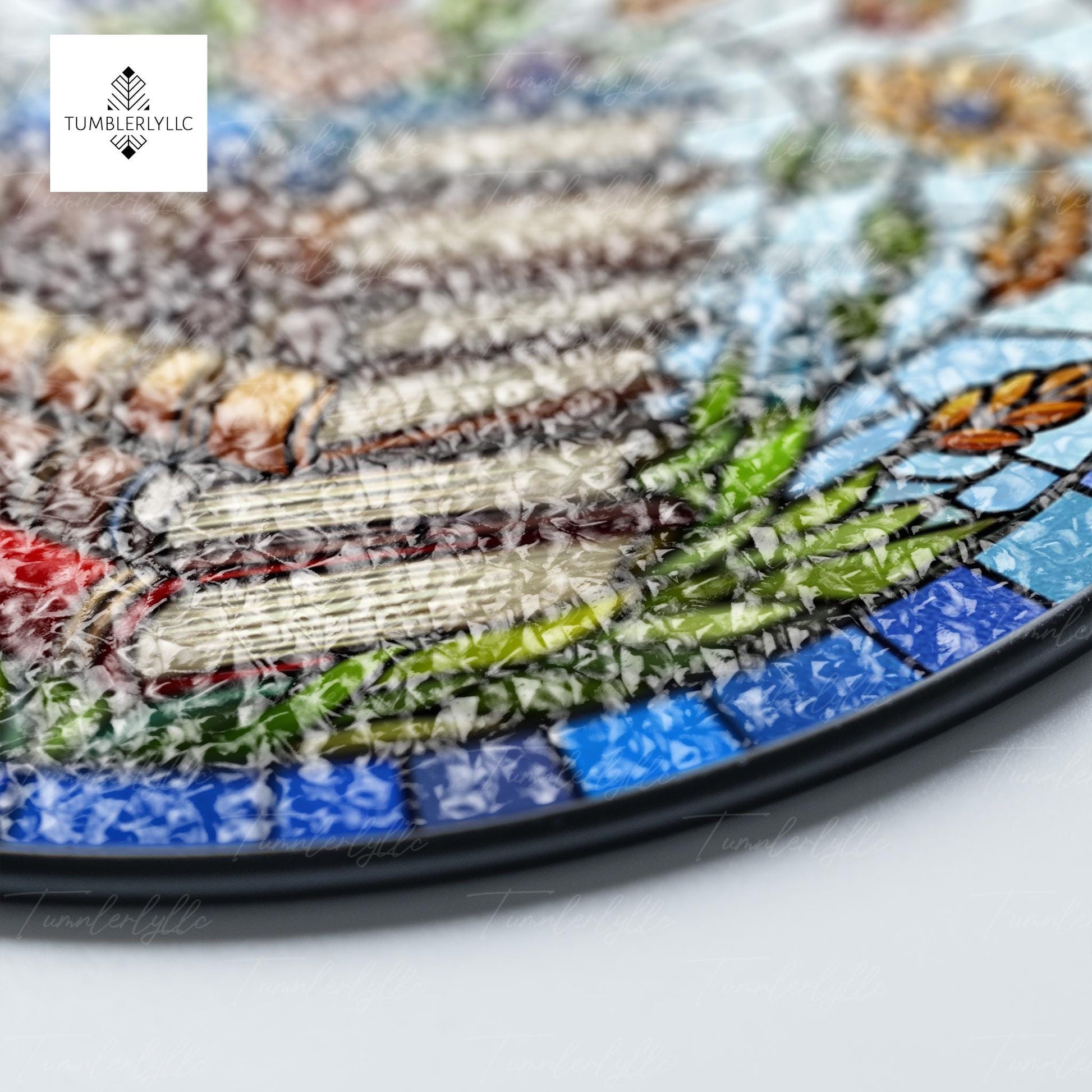 Wildflowers on Bookstacks Glass Suncatcher, Enchanting Reading Room Decor, Perfect Gift for Book Nerds, Reading lover gift