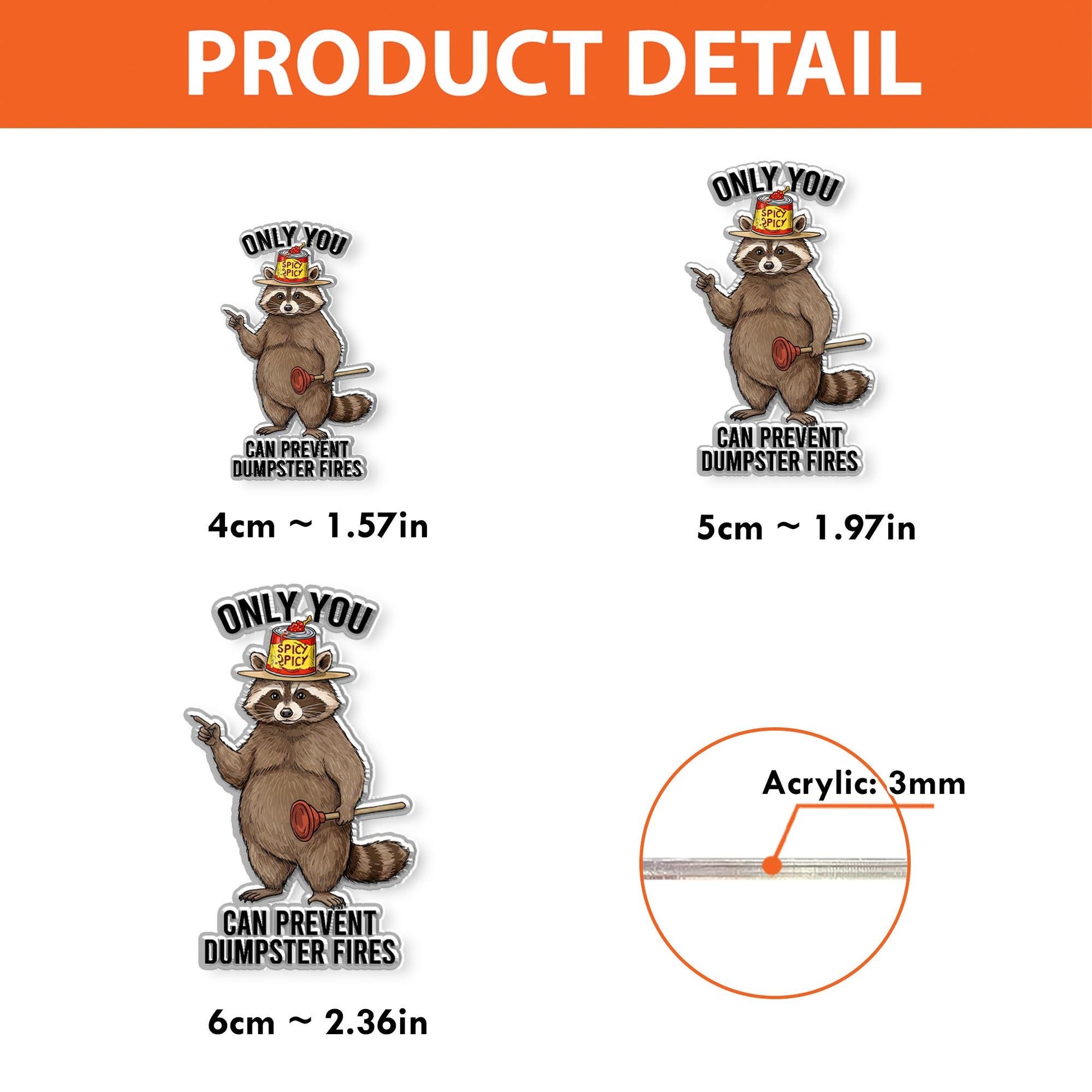 Only You Can Prevent Dumpster Fires Badge Reel, Funny Raccoon Forest ID Holder, Heavy Duty Clip, Nurse Medical Gift