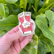 Silly Goose Therapist Club Badge Reel, Aba Bcba Sped Badge holder, Therapist Gift, Funny Goose Badge, Silly Goose Lover Gift, Team Therapist