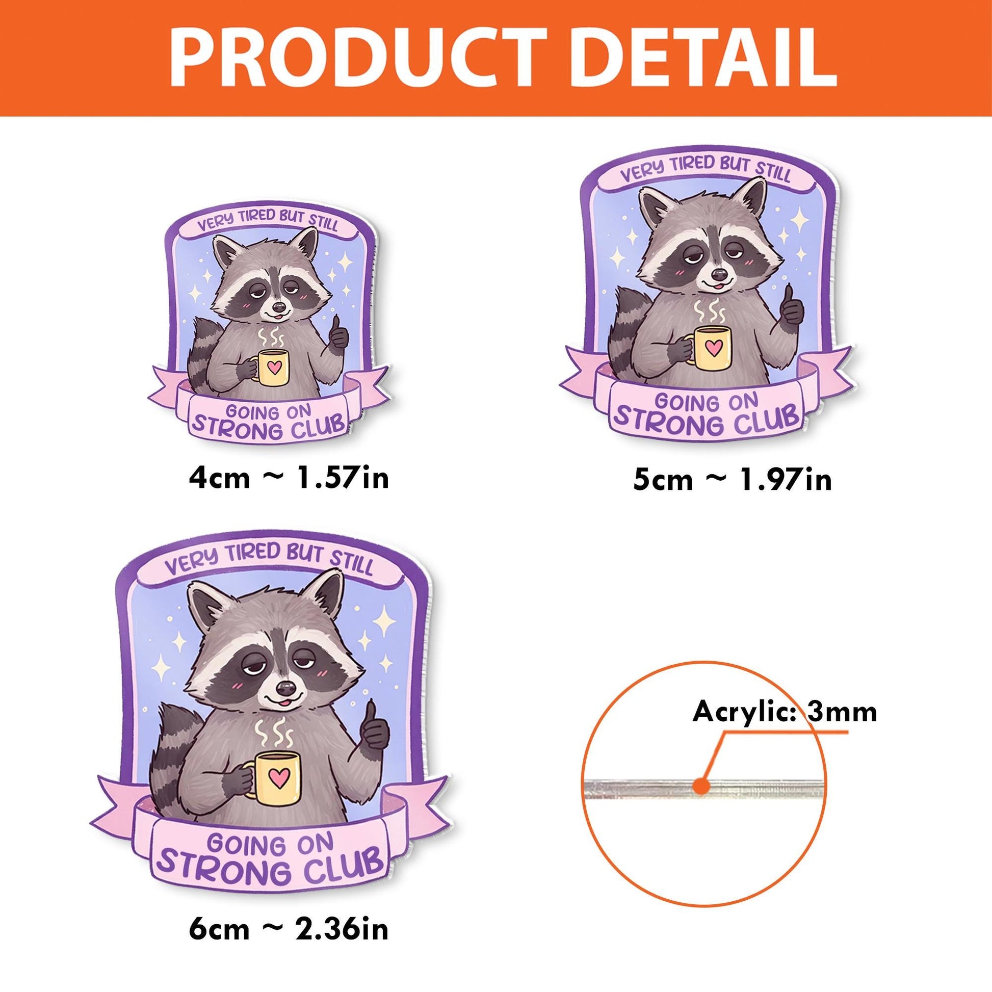Funny Tired Raccoon Badge Reel, Tired Nurse Gift, Funny RN ID Holder, Cute Id Holder , Gift For Nurse, Nurse Badge Clip, Work Accessories