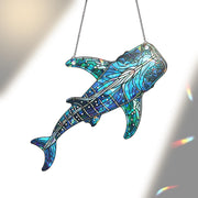 Hologram Whale Shark Acrylic Window Hanging, Whale Shark Lover decor, Ocean Home Decor, Ocean Gift, Fish Home Decor, Fishing Lover Gift