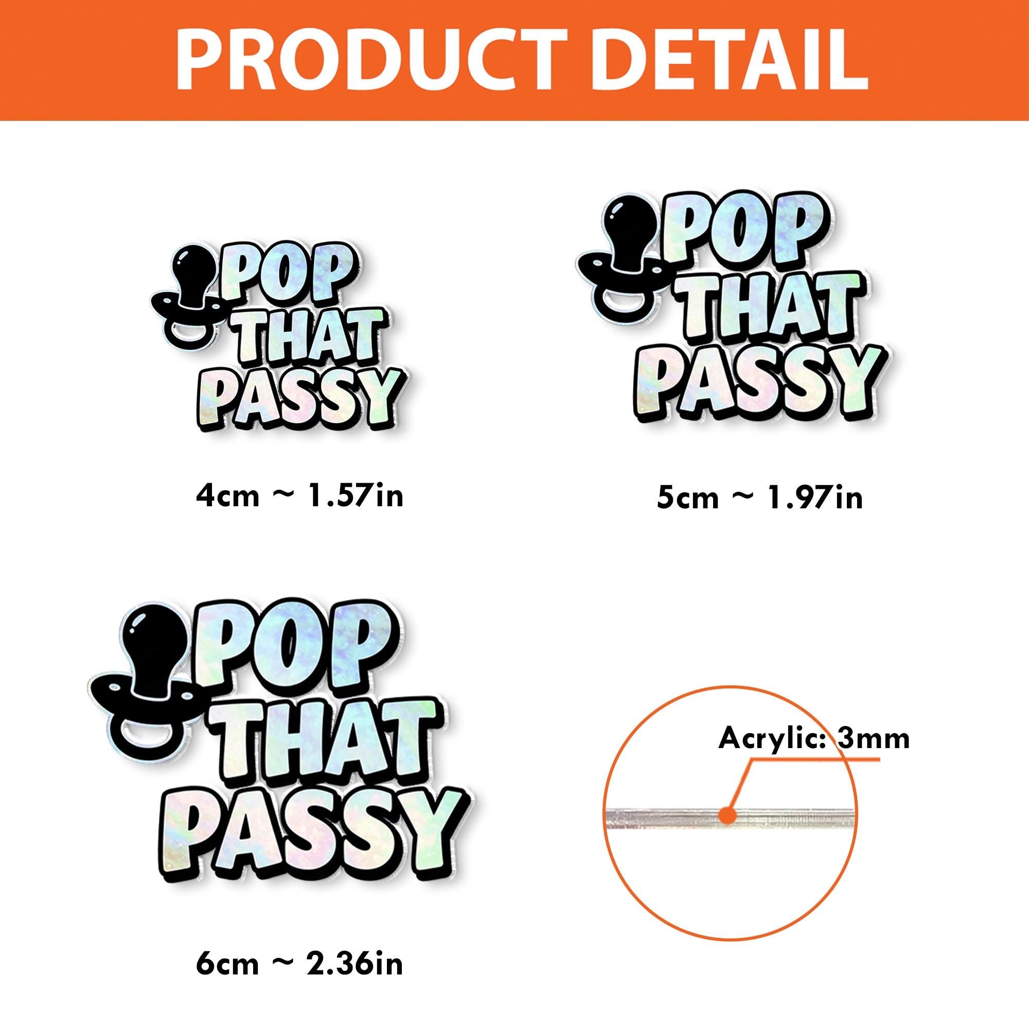 Pop That Passy Badge Reel, Humor Post Partum ID Holder, Nurse Badge Reel, Pediatric Nurse Gift, Nicu Nurse Gift, Labor n delivery Nurse