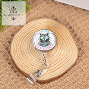 Not my trash not my dumpster  Badge reel, Funny raccoon nurse ID holder for nurse gifts and fun accessories, trash panda meme
