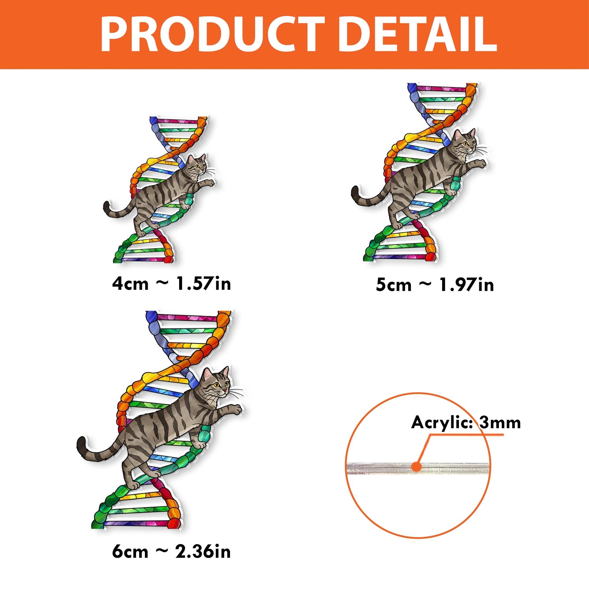 Cat Climbing On Double Helix Badge Reel, Funny Genealogist Gift, Genealogy Study Gift, Genealogy Lover Gift, Funny Scientist Gift, Cat Lover