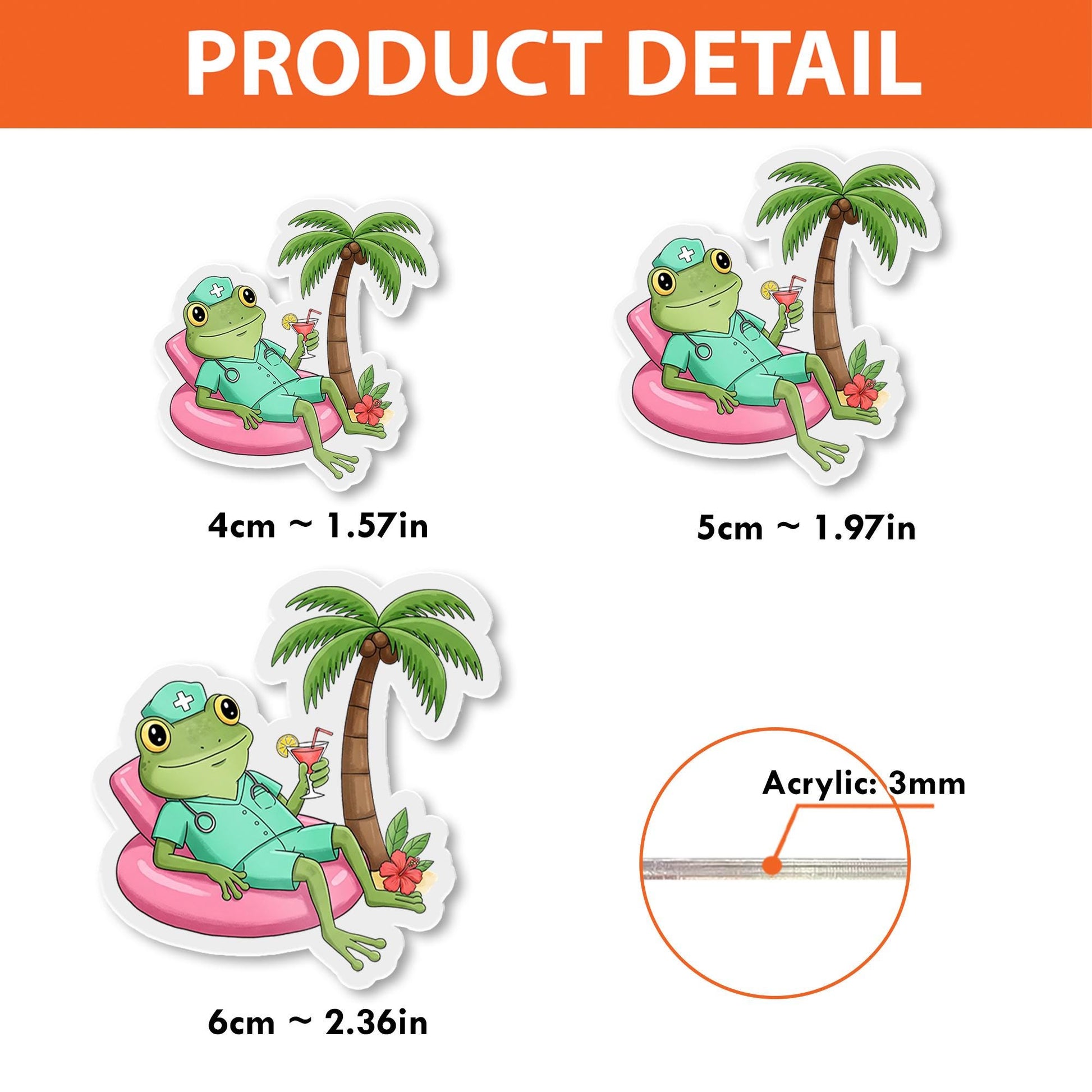 Frog Nurse Badge Reel, Cute Medical ID Holder, Summer Vibes Nurse Gift, Fun Nursing Accessory