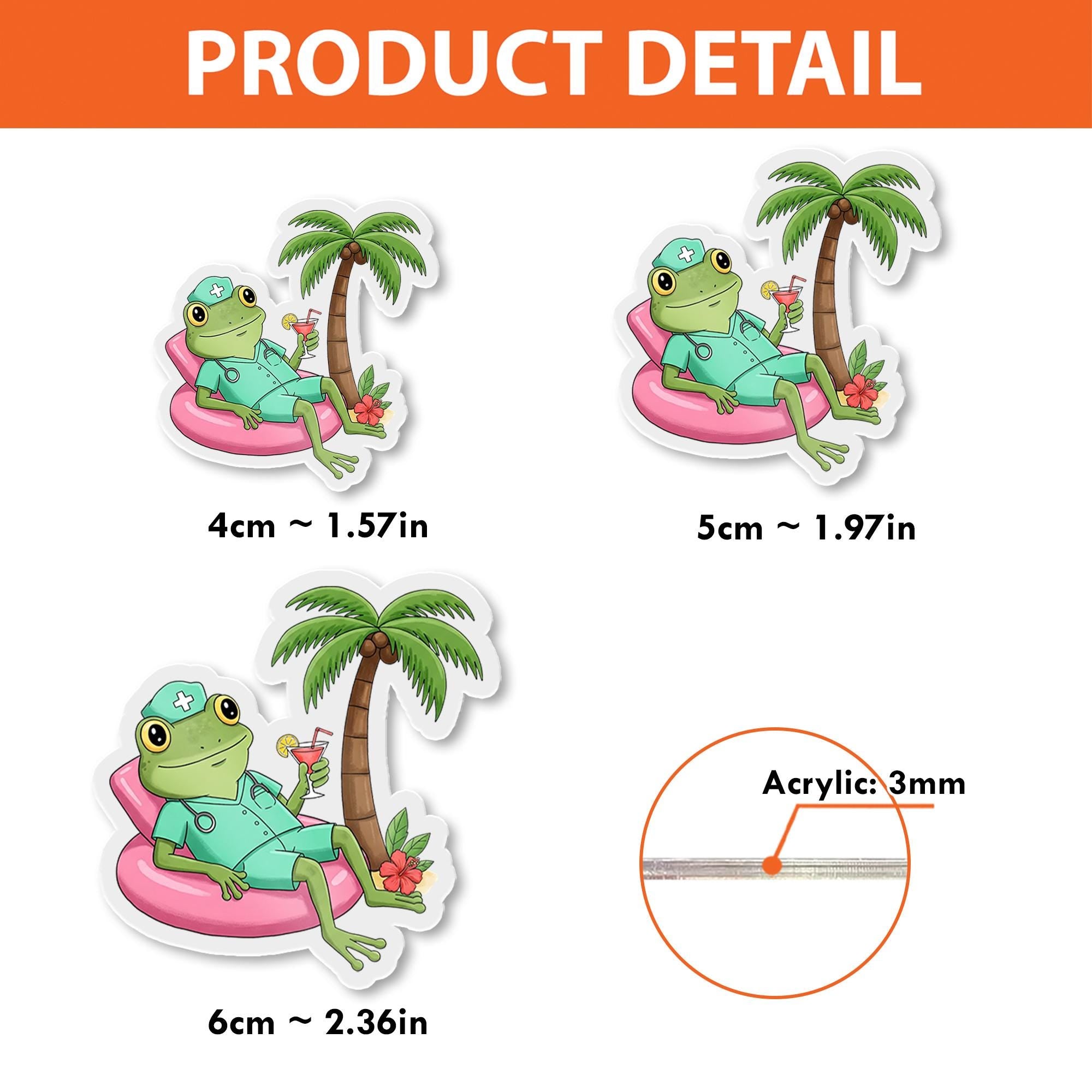 Frog Nurse Badge Reel, Cute Medical ID Holder, Summer Vibes Nurse Gift, Fun Nursing Accessory