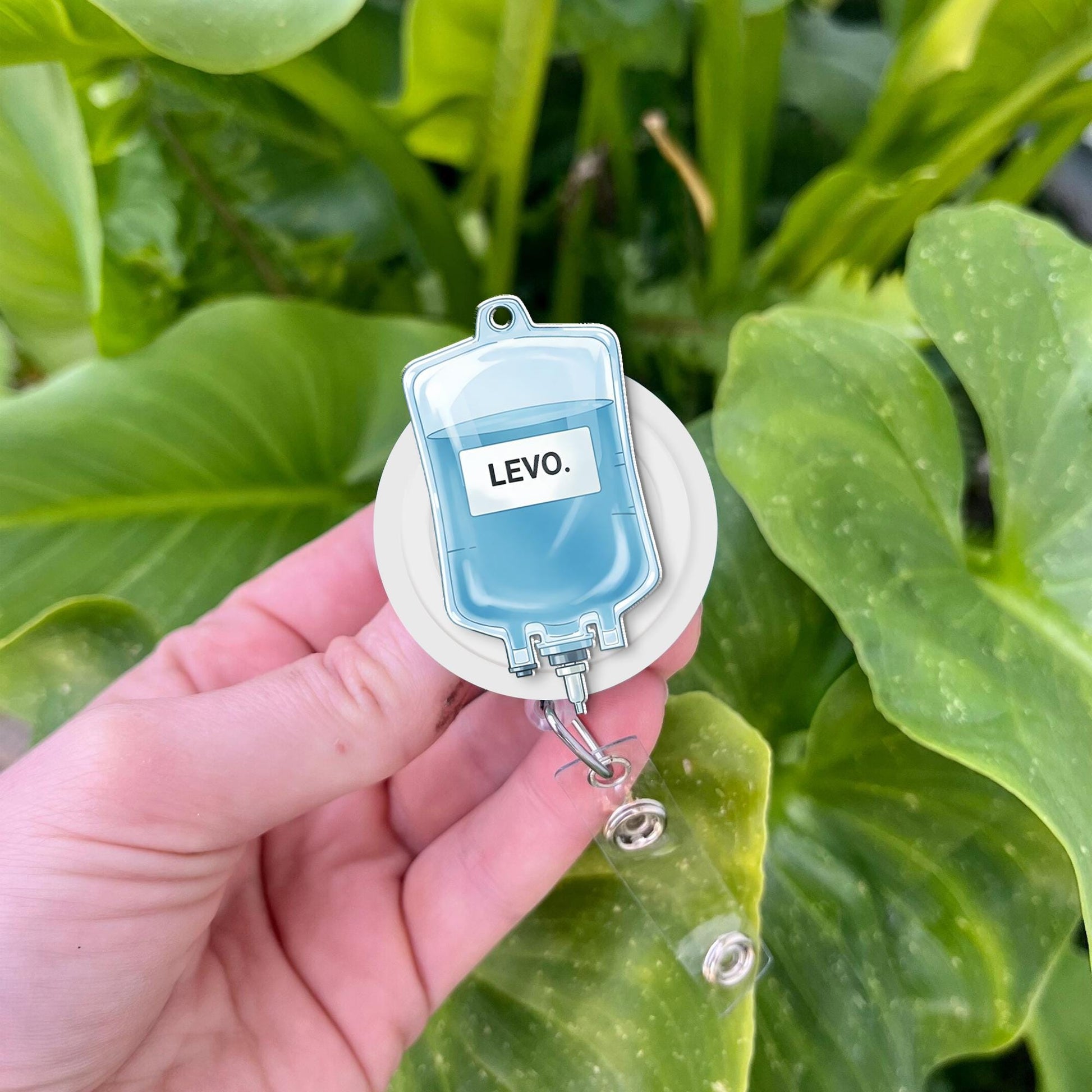 Personalized IV Bag Badge Reel, Medication Retractable ID Holder, Nurses, Doctors, Medical Staff, Hospital Workers, Healthcare Professionals