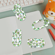Tropical Paper Clip Bookmark, Cute Leafy Book Clip, Botanical Stationery Gift, Monstera Bookmarks for Readers, Floral Office Accessories