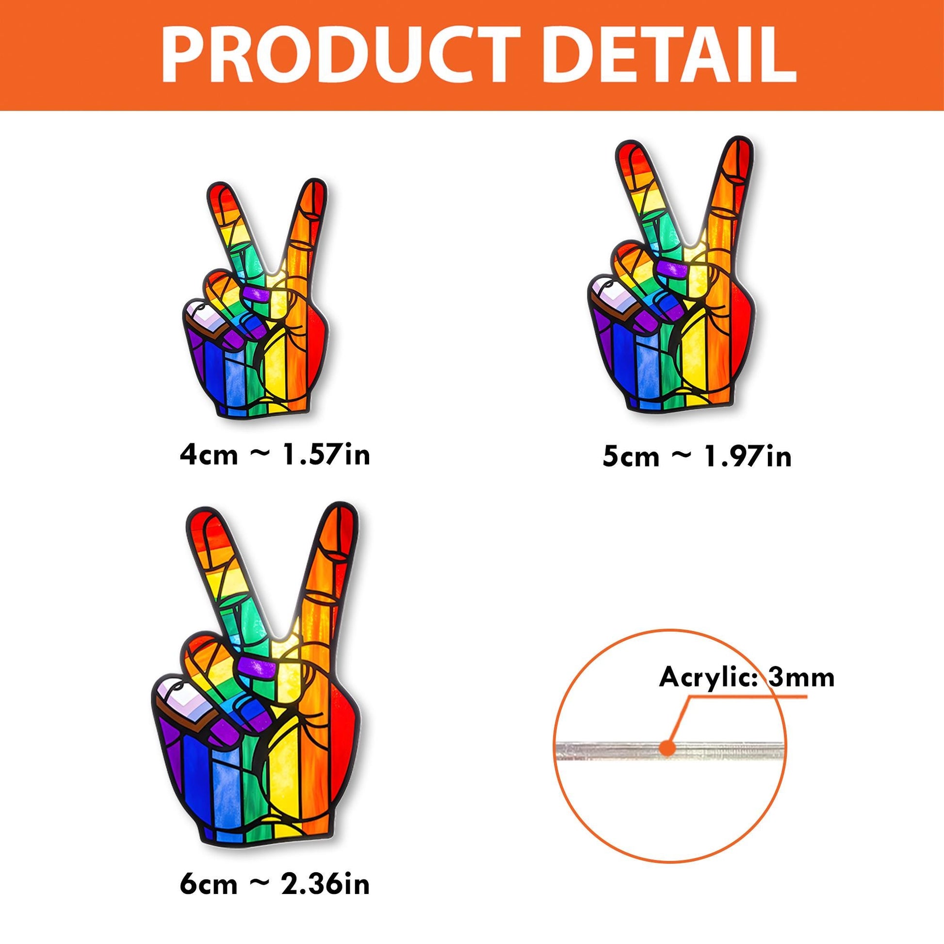 Rainbow Peace Badge Reel, LGBTQ ID Holder, Pride Hand Clip, Colorful Nurse Badge, Queer Accessory, Fun Gift for Coworker
