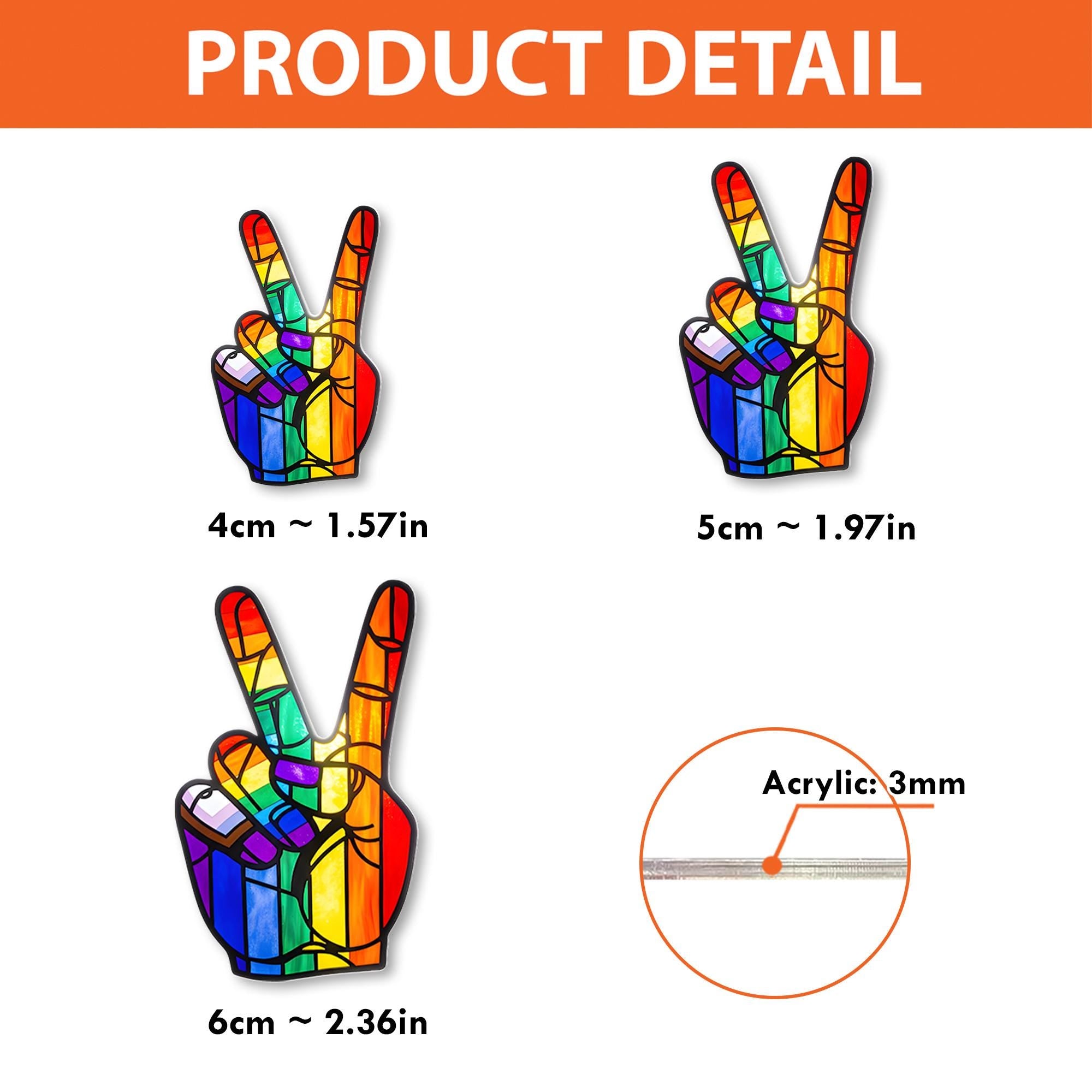 Rainbow Peace Badge Reel, LGBTQ ID Holder, Pride Hand Clip, Colorful Nurse Badge, Queer Accessory, Fun Gift for Coworker