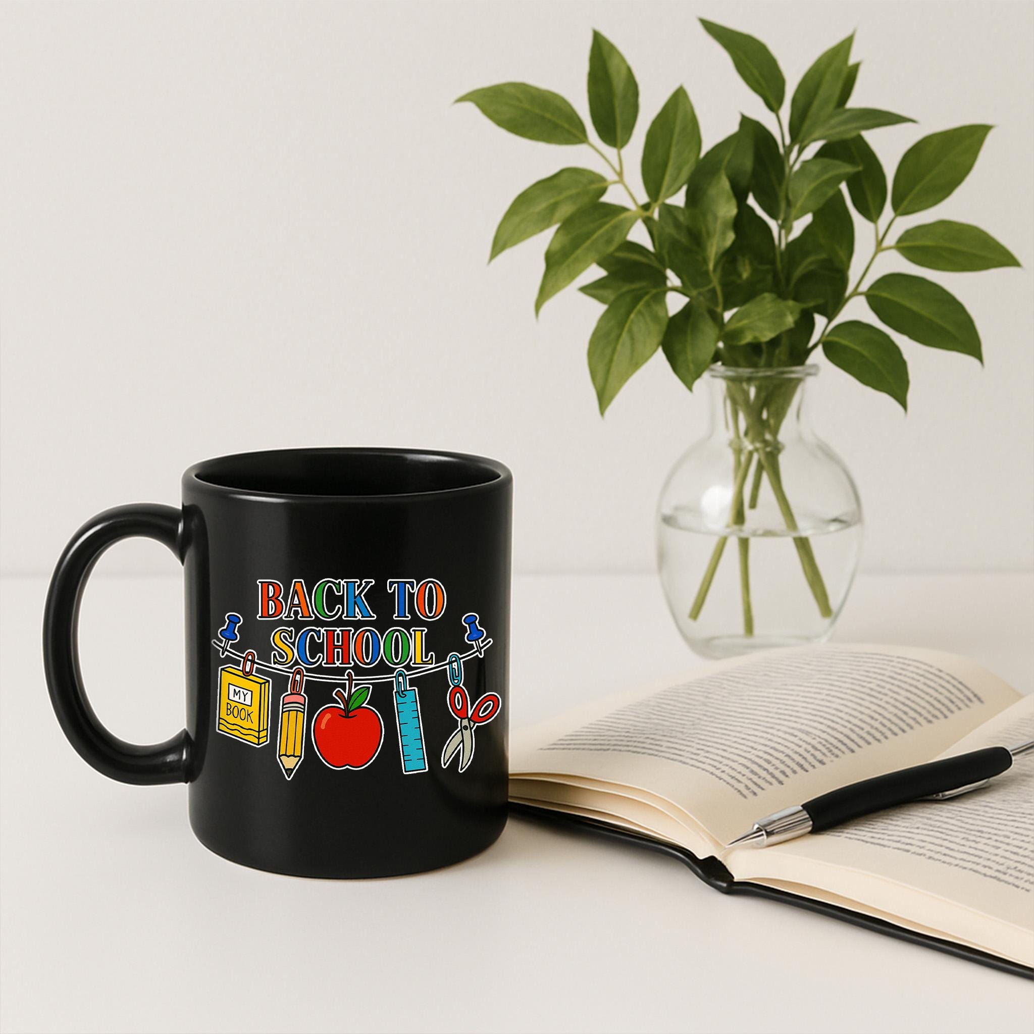Back to School Mug | Teacher Coffee Cup | First Day of School Gift | Classroom Mug for Educators | Teacher Supplies Mug
