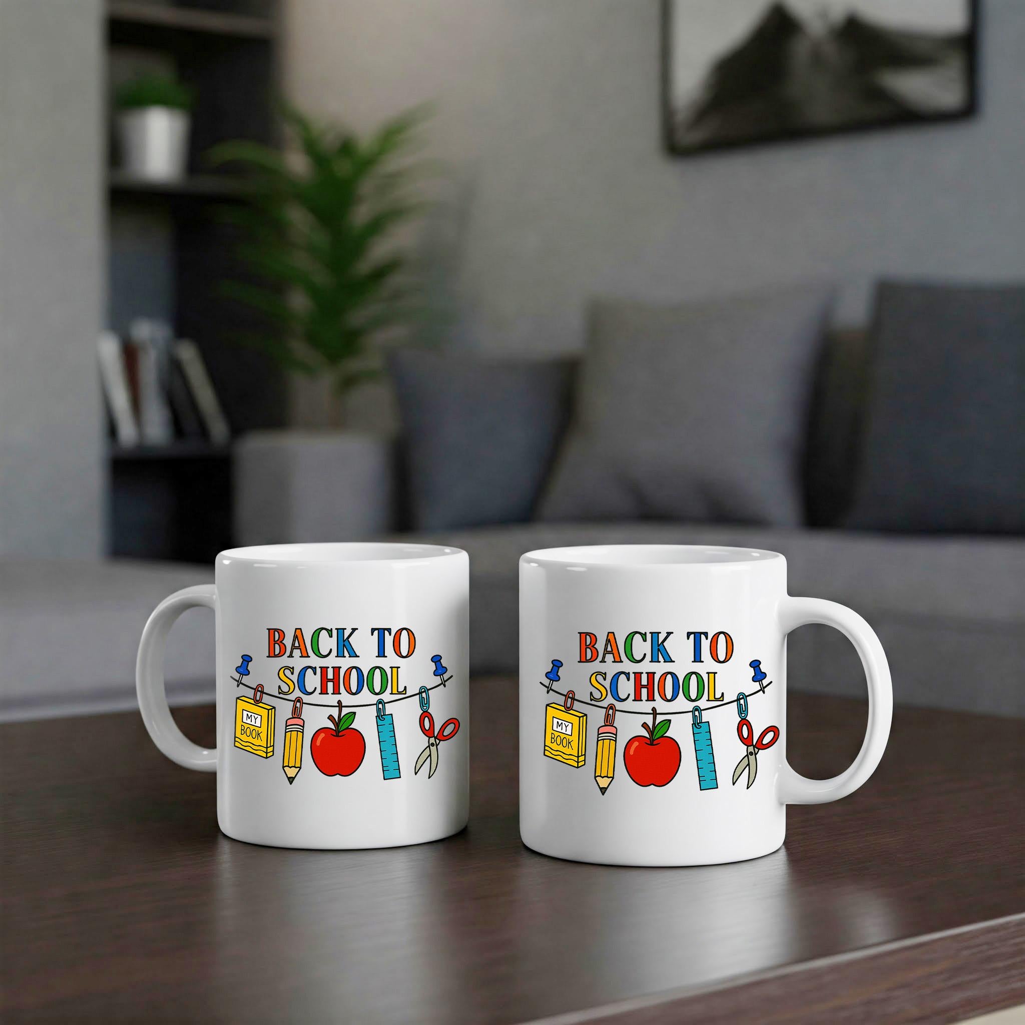 Back to School Mug | Teacher Coffee Cup | First Day of School Gift | Classroom Mug for Educators | Teacher Supplies Mug