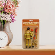 Personalized Firefighter Dad 2D FLAT ACRYLIC Plaque,Father's Day Gift For Firefighter, Fireman Dad Gift, Gift for Husband, Happy Fathers Day