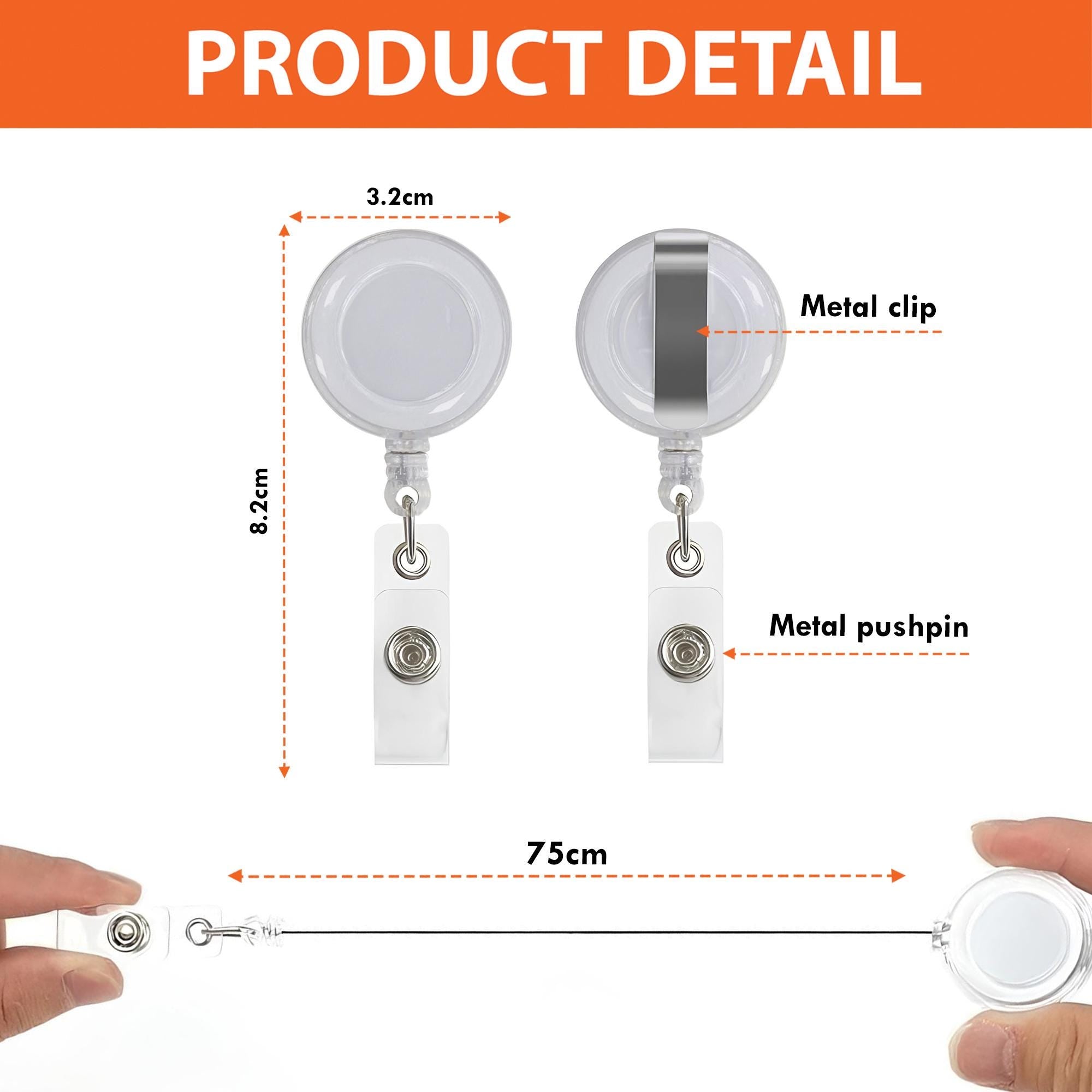 Boo Nurse Ghost Badge Reel – Funny Halloween ID Holder for Nurses – Cute Spooky Badge Clip for Hospital, Clinic, or Medical Staff