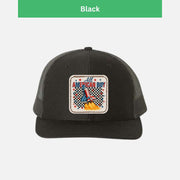 All American Boy Trucker Hat – Patriotic Rocket Ship Cap for Kids & Men – USA Space Shuttle Hat – 4th of July Space Lover Gift