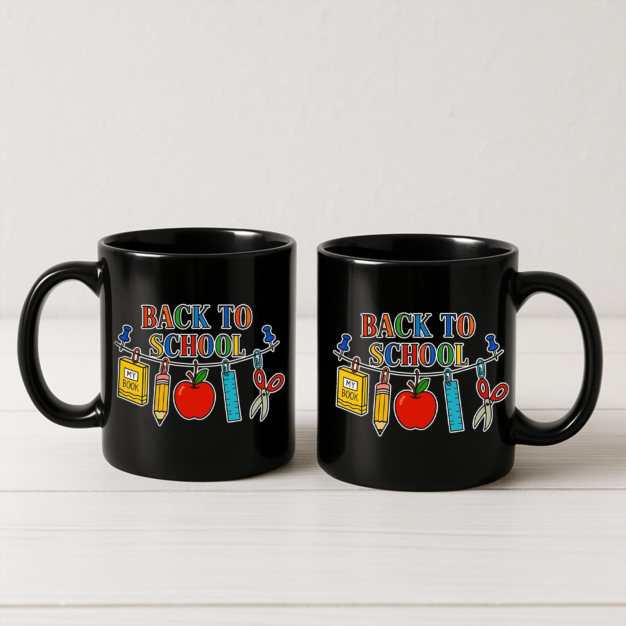 Back to School Mug | Teacher Coffee Cup | First Day of School Gift | Classroom Mug for Educators | Teacher Supplies Mug
