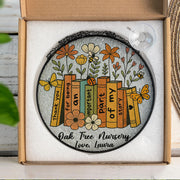 Personalized Nursery Thank You Glass Suncatcher, Thank You Nursery Gifts, Custom Nursery Teacher Gift, Nursery Worker Gifts, Preschool Gifts