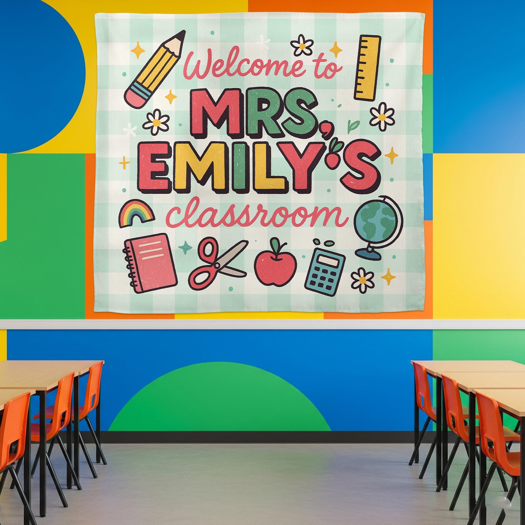 We Are All Different School Banner, Ocean Theme Classroom Tapestry, Diversity Wall Decor, Teacher Inclusion Poster, Back to School Sign