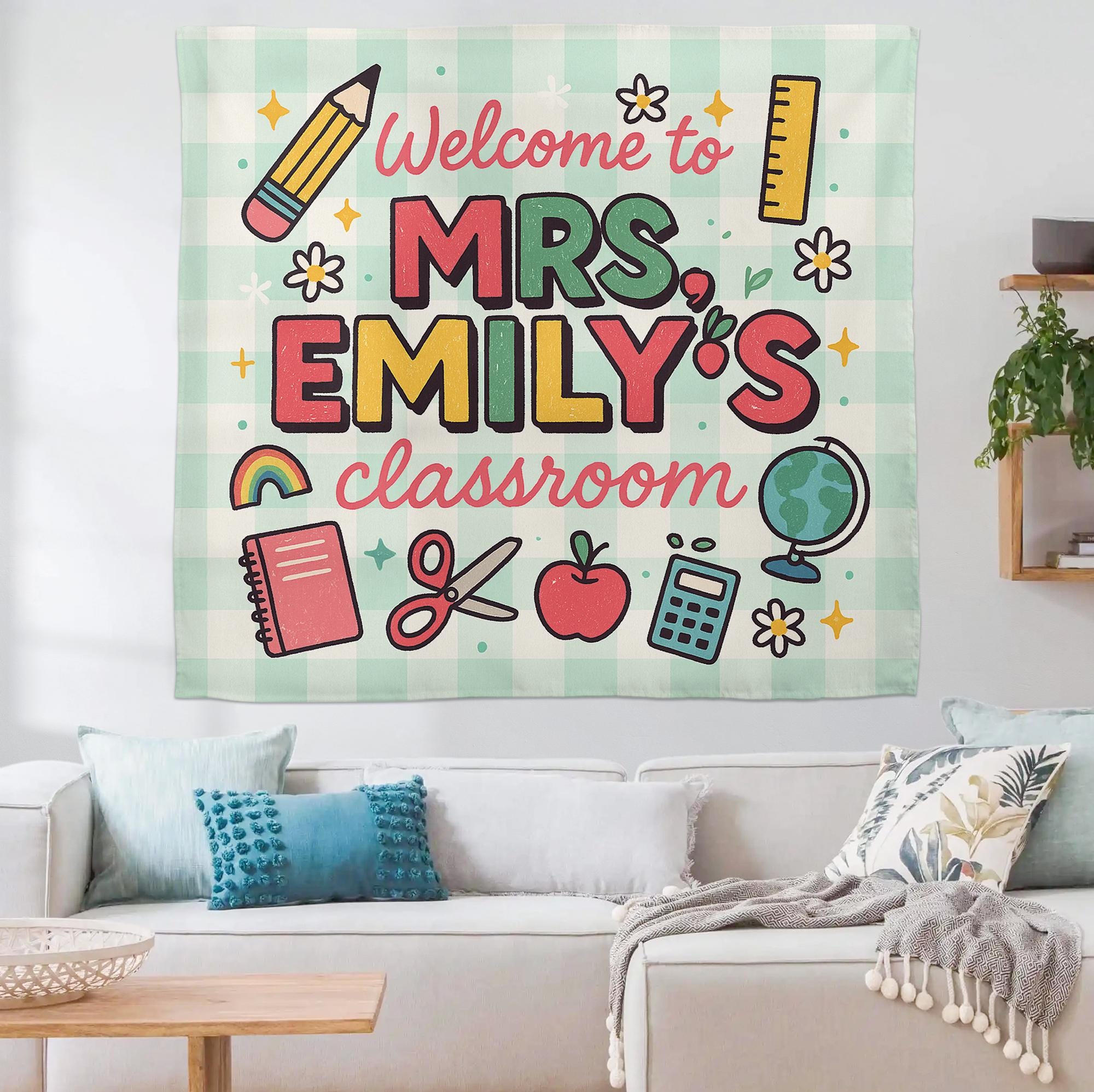 We Are All Different School Banner, Ocean Theme Classroom Tapestry, Diversity Wall Decor, Teacher Inclusion Poster, Back to School Sign