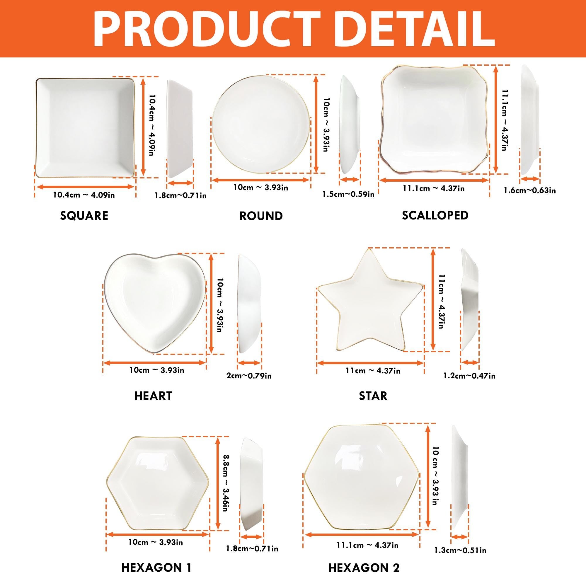 Personalized Ceramic Jewelry Tray: Custom Ring Dish, Long Distance Gift