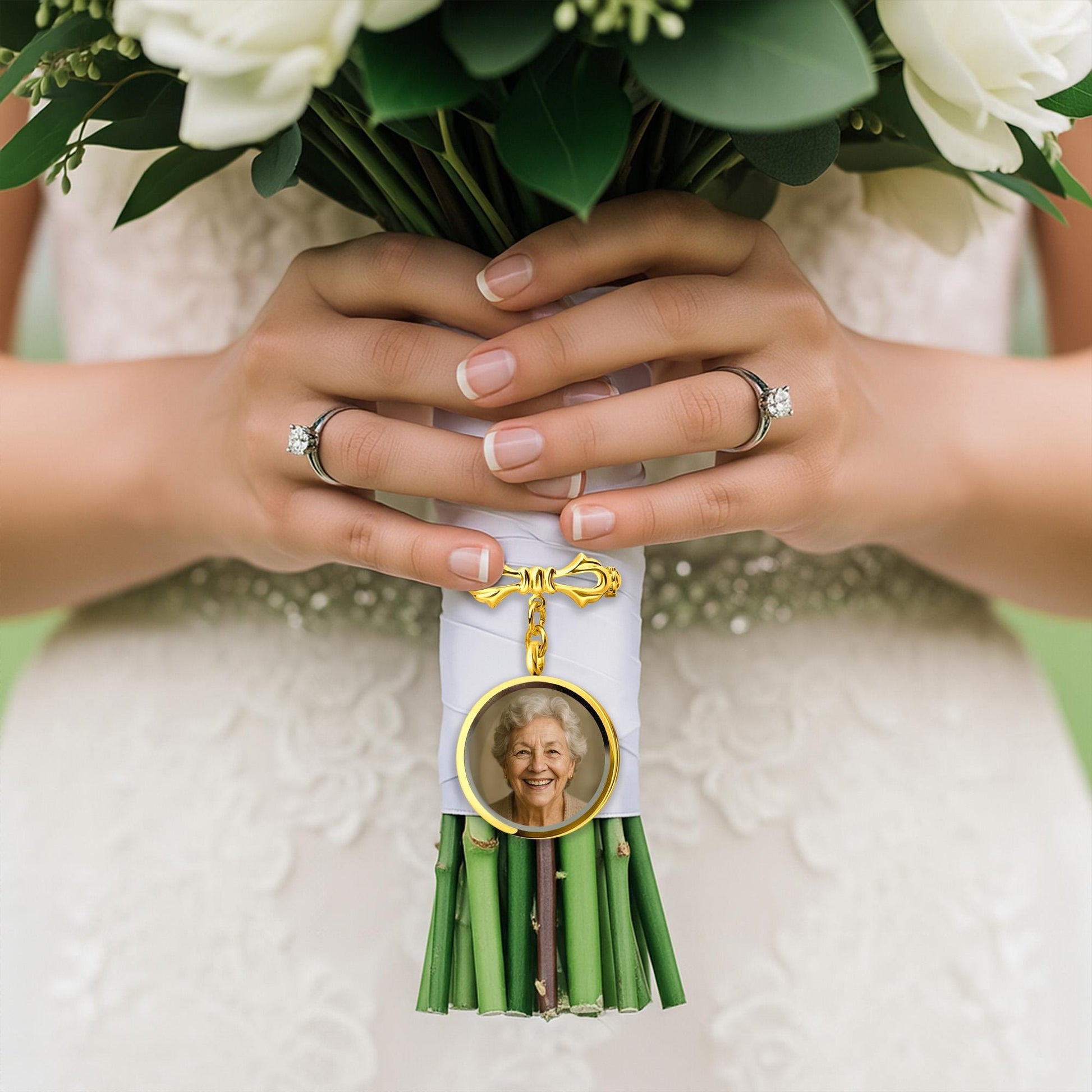 Custom Memorial Photo Lapel Pin - In Loving Memory Keepsake with Name & Dates, Funeral Remembrance Gift, Tribute Jewelry for Loss