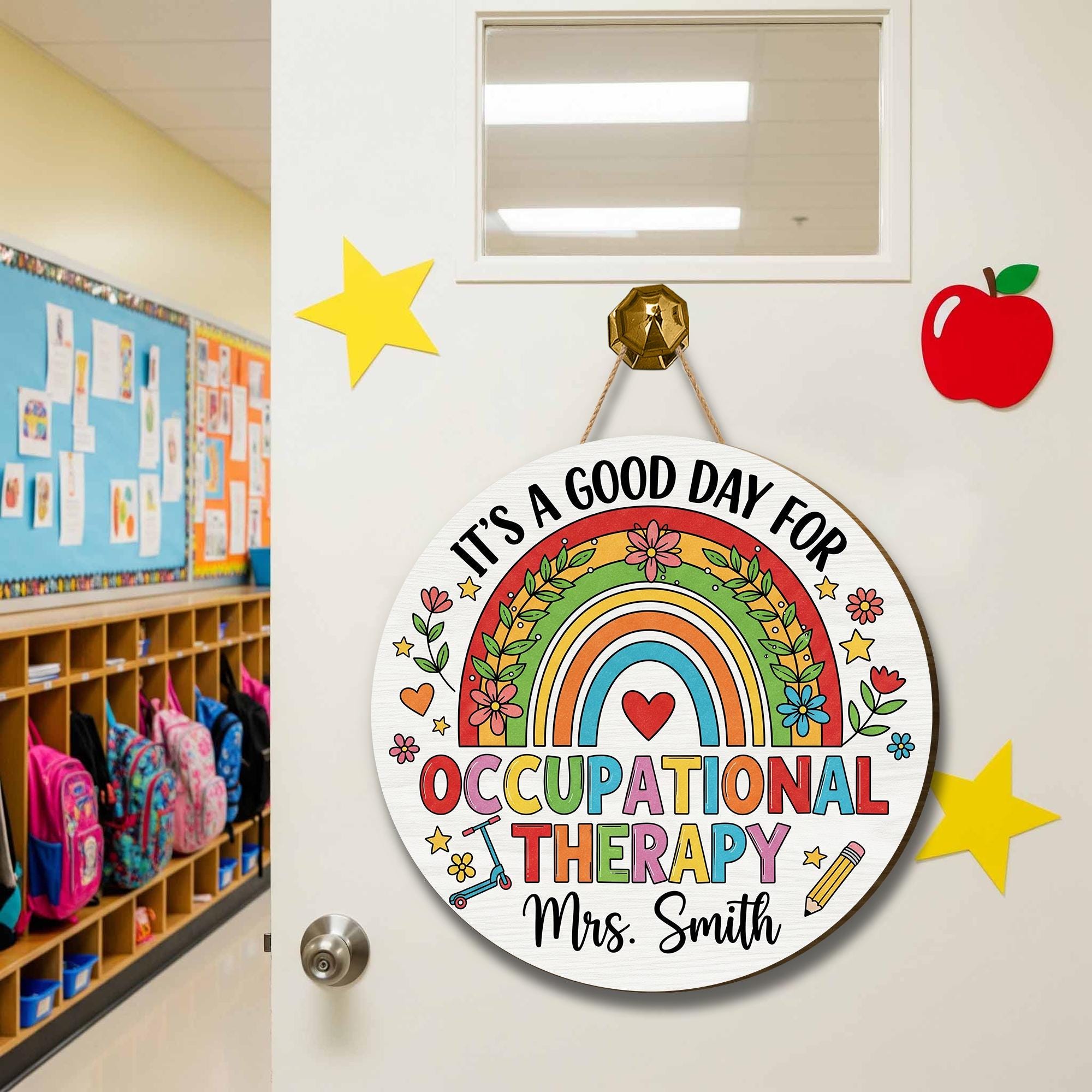 Occupational Therapist Door Sign, It's A Good Day For Occupational Therapy, Occupational Therapy Gift, Custom OT Door Sign, New OT Gift