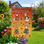 Just a Fall Goose Garden Flag – Cute Autumn Goose Yard Decor – Funny Thanksgiving Farmhouse Outdoor Fall Decoration