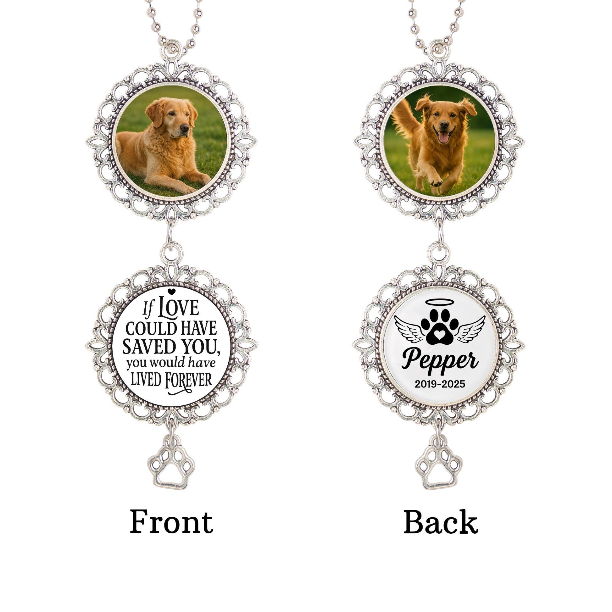 Personalized Memorial Charm – Custom Photo & Quote Keepsake - Bouquet Wedding Charm – Memory Charm for Bride, Groom, Gifts Idea
