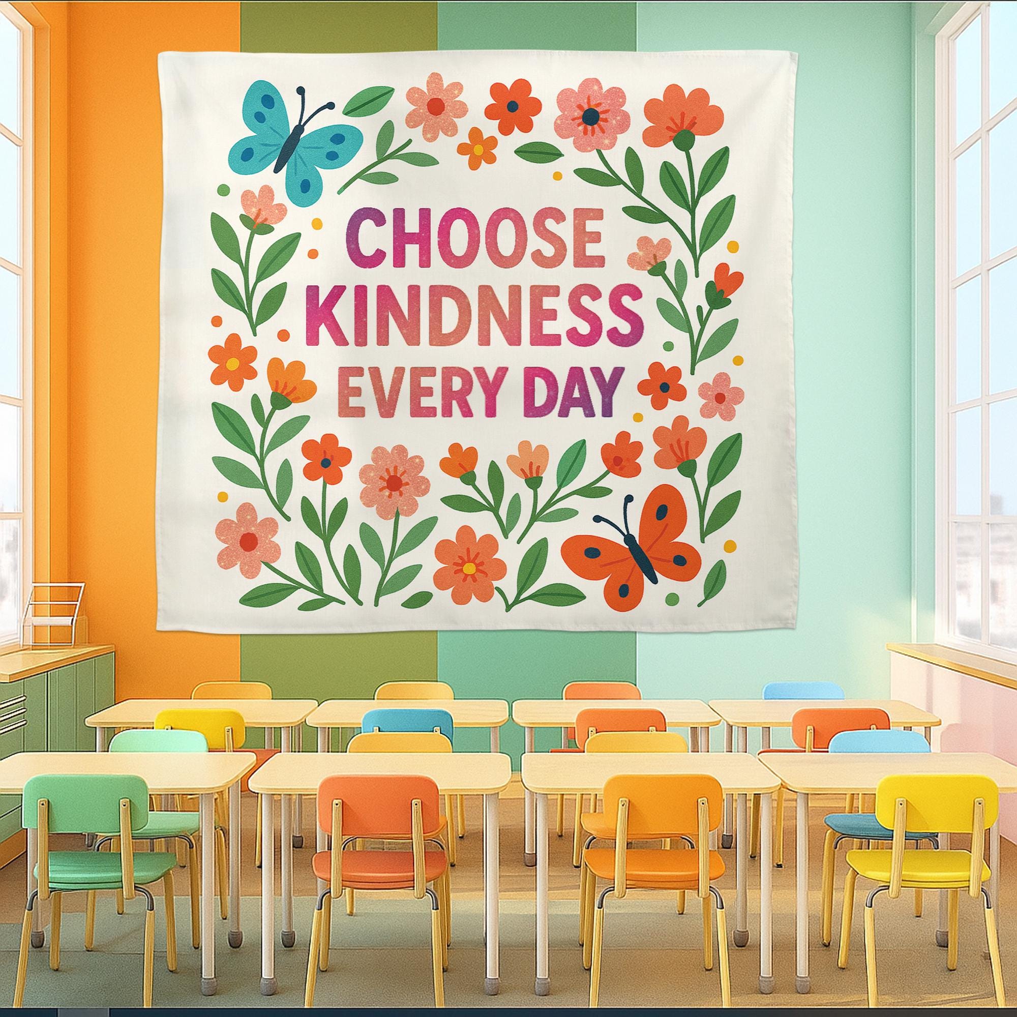 Welcome to the Speech Room Wall Art, SLP Office Decor, Speech Therapy Tapestry, Colorful Classroom Banner, Therapist Door Sign