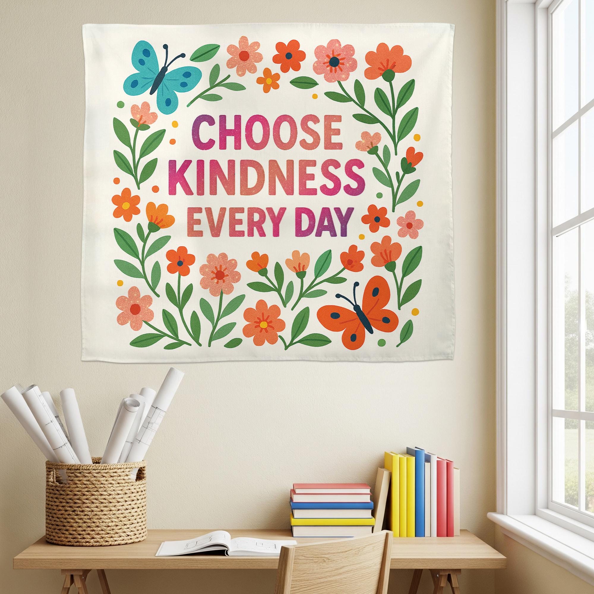Welcome to the Speech Room Wall Art, SLP Office Decor, Speech Therapy Tapestry, Colorful Classroom Banner, Therapist Door Sign